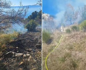 Veliki požar kod Podgore