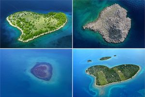 FOTO: Mislili ste da je Galešnjak jedini otok-srce? Otkrivamo sva srca Jadrana!