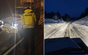 HGSS CIJELU NOĆ IZVLAČILI PUTNIKE Iz Karlobaga odveli pacijenta na dijalizu