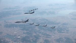 FOTO/VIDEO SAD održale zajedničke zračne vježbe s Južnom Korejom i Japanom