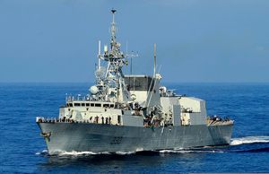 Fregata Kanadske kraljevske mornarice uplovila u splitsku luku