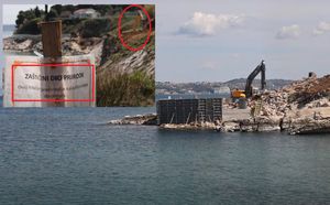 VIDEO: HOROR U SAVUDRIJI Srbijanski tajkuni bagerima i pikamerima razvaljuju zaštićenu obalu s tragovima dinosaura!