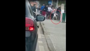 UZNEMIRUJUĆA SNIMKA Stafordi u Zadru na plaži i ulici napali dva psa