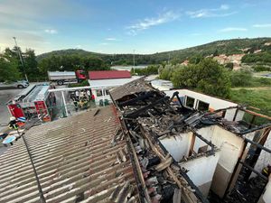 FOTO Izgorjele svlačionice nogometnog kluba u Župi Dubrovačkoj