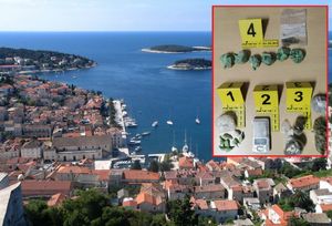 Na Hvaru pronađen speed i marihuana