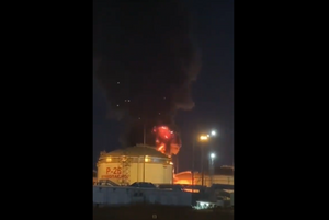 Gori skladište nafte za Crnomorsku flotu, Rusi napali Kijev i Dnjipro