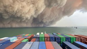 Pješčana oluja guta brod hrvatskog kapetana