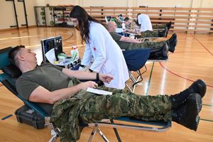 Akcija darivanja krvi u vojarni “Admiral flote Sveto Letica-Barba” Split