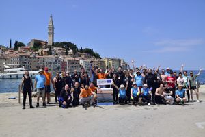 FOTO KPA Rovinj organizirao eko-akciju čišćenja podmorja