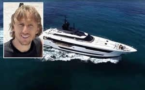 Luka Modrić odmara na luksuznoj jahti kod Dubrovnika