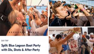 ZEMLJA ZA BJESOMUČNO OBLOKAVANJE Ovako se mladim Britancima prezentiraju Split i najljepša uvala kod Drvenika