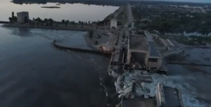 VIDEO Uništena golema brana koja opskrbljuje nuklearku, evakuira se stanovništvo