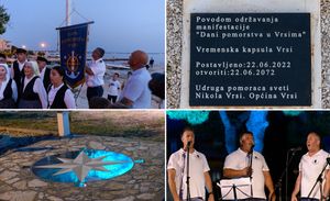 FOTO Svečano otvoreni Dani pomorstva u Vrsima