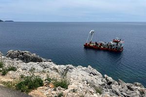 VIDEO Radovi na pročistaču otpadnih voda i podmorskom ispustu u Moluntu