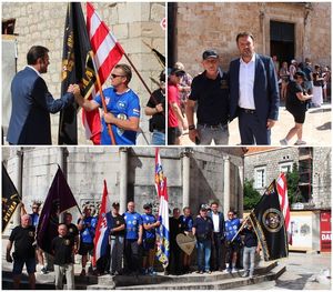 Nakon 36 dana hodanja doček u Dubrovniku - "Jedno srce jedna duša – od Vukovara do Dubrovnika''