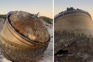 VIDEO Na plažu doplutao misteriozni objekt: "Moguće da je pao iz svemira!"