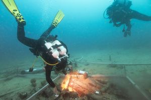 JEDINSTVENO OTKRIĆE Arheolozi kod Premanture pronašli ostatke tajanstvenog drvenog jedrenjaka!