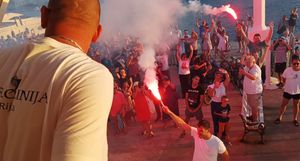 SNIMKE ZA PAMĆENJE Ispraćaj, kakvog nijedan brod nije imao