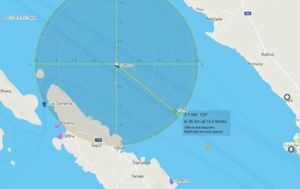 Primjer izbjegavanja sudara na moru: "Trajekt Lastovo ide ususret teretnjaku Fiume..."