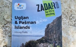 Nova pješačka karta otoka Ugljana i Pašmana