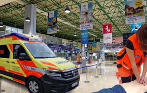 Heroji na djelu - Zbog brze intervencije i prisebnosti djelatnika Zračne luke Pula, a potom i Hitne pomoći, spašen ljudski život