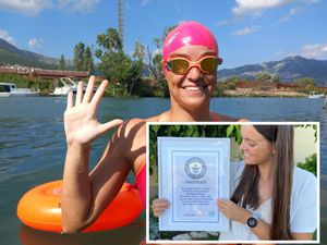 Dina Levačić u Guinnessovoj knjizi rekorda kao najmlađa žena koja je preplivala Oceanovih 7