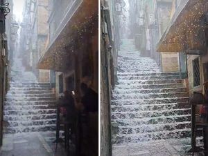 VODOPADI NIZ SKALINE Kiša dobro oprala Dubrovnik