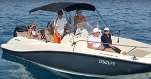 Rutinska kontrola Lučke kapetanije - Mladi skiper se ljuti, ali je dobio upozorenje