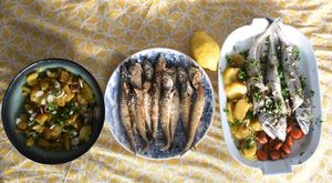 ZEMLJA GURMANIJA Morski gušti s malo špinata i krumpira