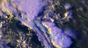 DHMZ objavio satelitsku snimku nevremena iznad Dalmacije