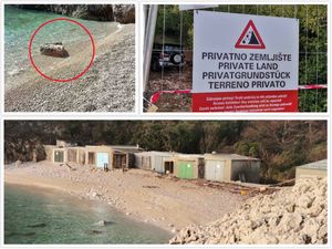 Na istarsku plažu padaju ogromne stijene: "Investitor bagerom razvaljuje brdo i tradicionalne ribarske kućice" - Vlasnik terena: "Prijetili su mojoj djeci!"