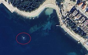 PRIZOR VIDLJIV IZ SVEMIRA Kakav je ovo gejzir kod plaže u Petrčanima?