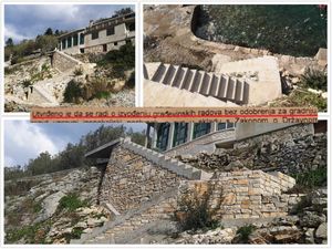 Velolučanka bez ikakvih papira izgradila stepenice do mora, oglušila se na rješenje o rušenju