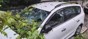 Olujno nevrijeme napravilo štetu po Splitu