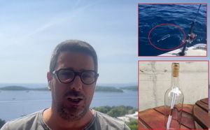 Hvarski ugostitelj je lagao! Ministarstvo mora: "Za bacanje boca voditelj brodice je kažnjen, a kaznit će se i svatko, tko je sudjelovao!"