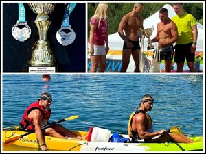 Šibenski fitnes majstori prvaci utrke kajacima u Maslenici