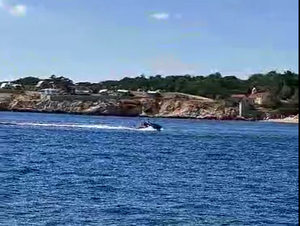 Pogledajte bezobraznog divljaka koji glisira među kupačima na Kvarneru