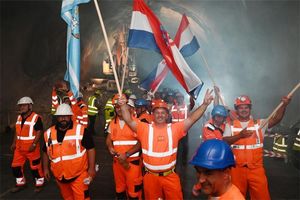 Probijena druga cijev tunela Učka - Plenković: "Nova kvaliteta života za Istarsku i Primorsko-goransku županiju"