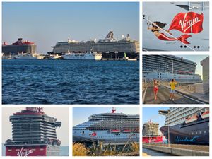 FOTO Novi mega Cruiser Resilient Lady vrijedan oko 700 milijuna eura u Splitu