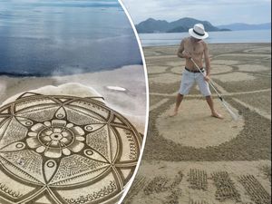 SAND ART FESTIVAL Slike u pijesku ušča Neretve obilaze svijet