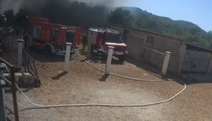 U Vodicama privedena žena zbog podmetanja požara