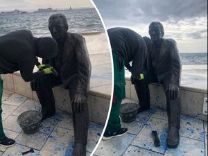 Splitska policija traga za vandalima, komunalne službe brzo očistile oštećeni Smojin spomenik