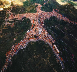 Sicilijansko selo najčudnijeg oblika na svijetu