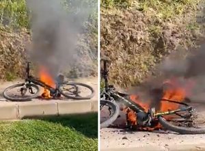 U požaru na Hvaru izgorjeli bicikli