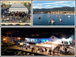 DJEČJI LIGNJOLOV U KAŠTELIMA Djeca su lovila lignje, dok su se stariji uhvatili - kuhače