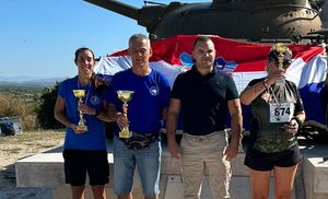 OD BOKANJCA DO DRAČEVCA Ljiljana Mišlov Brkić i Dragan Romić pobjednici utrke Linijom obrane grada Zadra