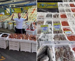 VIDEO: POGLEDAJTE SAMO IZBOR I CIJENE Postoji li uopće ovakva ribarnica u Hrvatskoj?