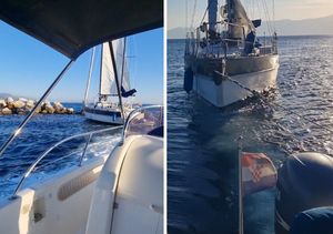 VIDEO Spašavanje jedriličara na ulazu u riječku luku: "Odjednom smo začuli lomljavu!"