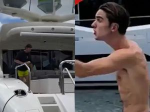 Ima li kraja bizarnostima? - Napao vlasnika jahte jer mu je 'pokušao ukrasti djevojke' - Snimka žestoke svađe kruži internetom