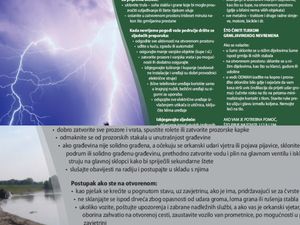 Ravnateljstvo civilne zaštite izdalo narančasto upozorenje!